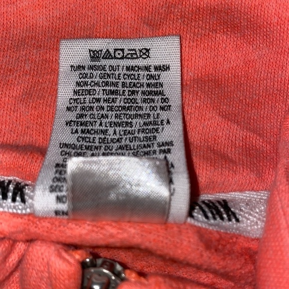 Pink Victoria's Secret High Neck Top Signature Dog‎ Logo Long Sleeve Women M - Picture 6 of 6